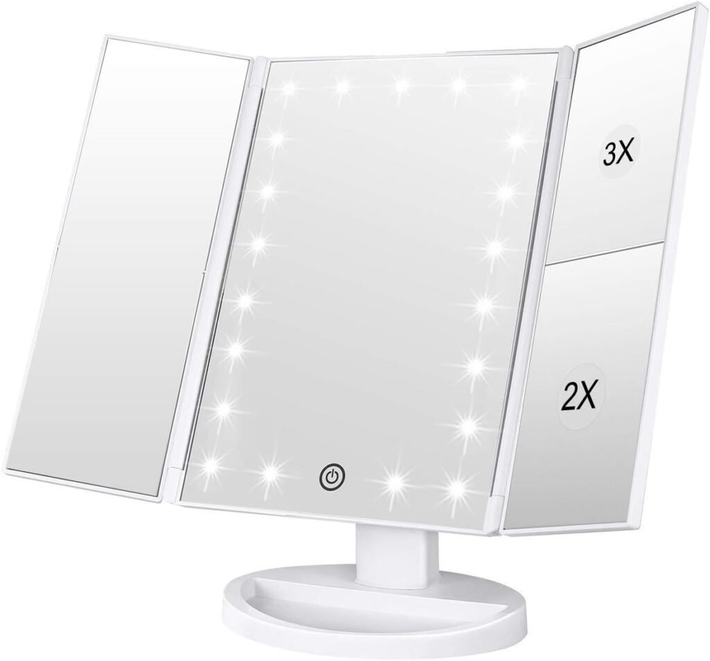 Table mirrors for makeup