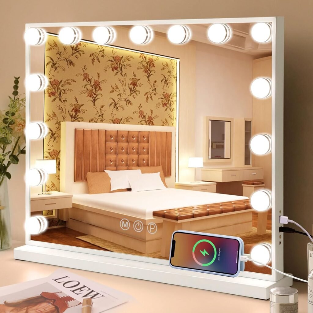 Table mirrors for makeup