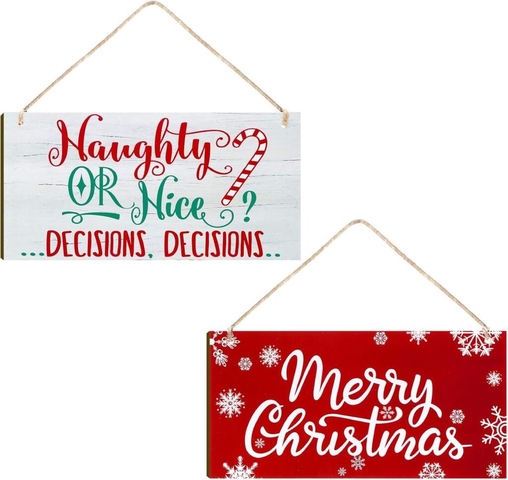 Christmas signs