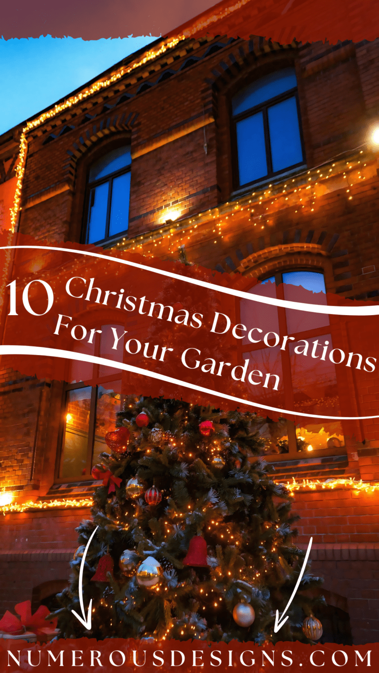 10 Christmas Decorations For Your Garden(1)