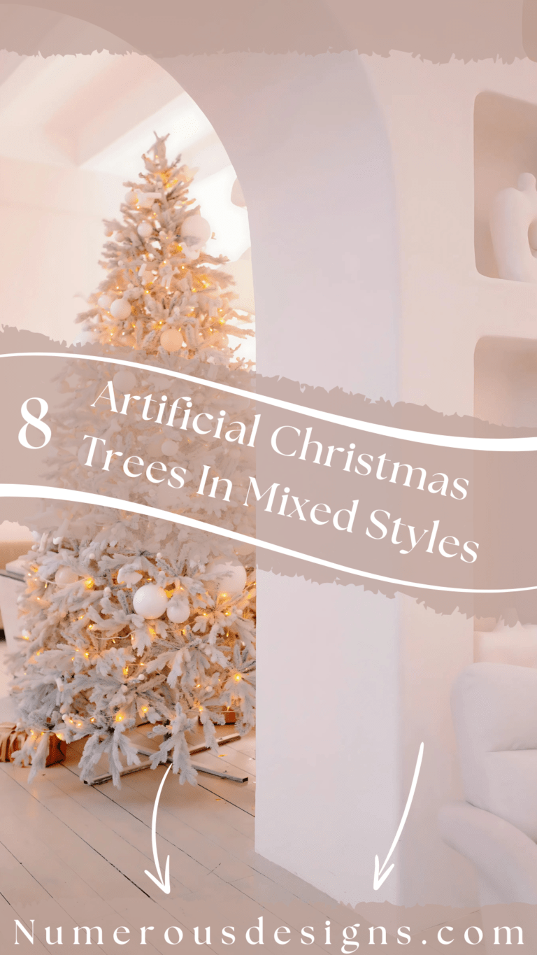 Artificial Christmas Trees In Mixed Styles(1)